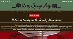 Desktop Screenshot of berrysprings.com